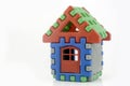 House toy with door Royalty Free Stock Photo