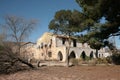 HOUSE BETWEEN THE TREES Royalty Free Stock Photo