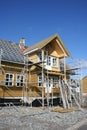 House under construction Royalty Free Stock Photo