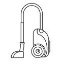 House vacuum cleaner icon, outline style Royalty Free Stock Photo