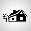 house vector icon house simple icon