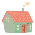 house. Vector illustration decorative design Royalty Free Stock Photo