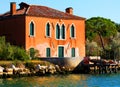 House in the Venice lagoon