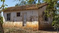 House very simple and poorly cared for a poor farm in Brazil Royalty Free Stock Photo