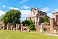 House of Vestal Virgins at Roman Forum, Rome, Italy