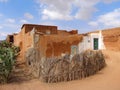 House in the village of Berbers, south Morocco