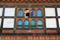 house in a village (bhutan) Royalty Free Stock Photo