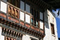 house in a village (bhutan) Royalty Free Stock Photo