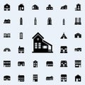 house in the village icon. house icons universal set for web and mobile Royalty Free Stock Photo