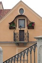 House with Virgin Mary picture