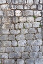 House wall made of natural stone Royalty Free Stock Photo