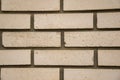 House wall of modern grey bricks Royalty Free Stock Photo