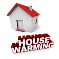 House warming Royalty Free Stock Photo