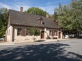 T. Bagge House in Old Salem, North Carolina Royalty Free Stock Photo