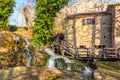 House by the waterfall