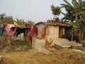 House of weaker section people who belongs below poverty line in madhubani India Royalty Free Stock Photo