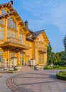 House in a well-groomed park executed in beautiful architectural style