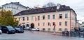 The house where the composer Mozart lived, Salzburg, Austria Royalty Free Stock Photo