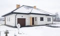 House in winter Royalty Free Stock Photo