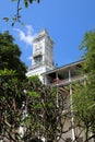 House of wonders in stone town in zanzibar island Royalty Free Stock Photo