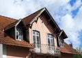 House With Red Tiled Roof In Sintra Portugal Royalty Free Stock Photo