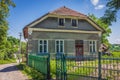House in Yagelnitsa village, Ukraine Royalty Free Stock Photo