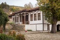 House in Zheravna (Jeravna). The village is an architectural reserve of Bulgarian National Revival period (18th and 19th centu Royalty Free Stock Photo