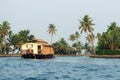 Houseboat in Alleppey backwaters