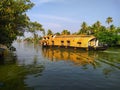 Houseboat on the backwaters