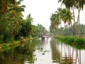 Houseboat backwaters canal