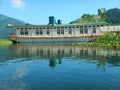 Houseboat in Dal lake Royalty Free Stock Photo