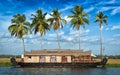 Houseboat on Kerala backwaters, India