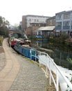 Houseboats in the City. Regents Canal. London