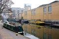 Houseboats in the City. Regents Canal. London