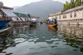 Houseboats in Dal lake, Srinagar