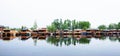 Houseboats in Dal lake Srinagar