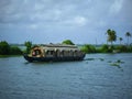 Houseboats on the famous Backwaters of Alleppey aka Alappuzha in Kerala