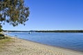 Houseboats on Noosa River, Noosa Sunshine Coast, Queensland, Australia Royalty Free Stock Photo