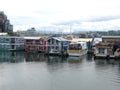 Houseboats in Victoria, British Columbia, Canada