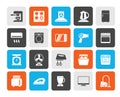 household appliances and electronics icons