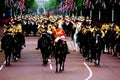 The Household Cavalry Band Watercolour Effect