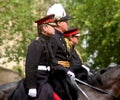 The household cavalry officers