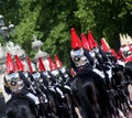 The Household Cavalry Royalty Free Stock Photo