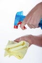 Household cleaner Royalty Free Stock Photo