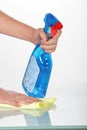 Household cleaner Royalty Free Stock Photo