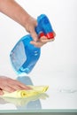 Household cleaner Royalty Free Stock Photo