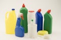 Household cleaning products.