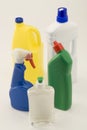 Household cleaning products.