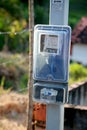 Household electricity meter