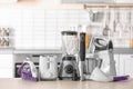 Household and kitchen appliances Royalty Free Stock Photo